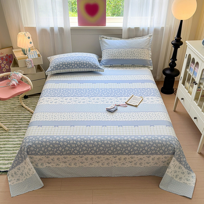 91家纺网 家纺一手货源 找家纺 拾物记 2025新款A类12868全棉纯棉单床单床单单件-提供买家秀和质检报告 暮风寻蝶