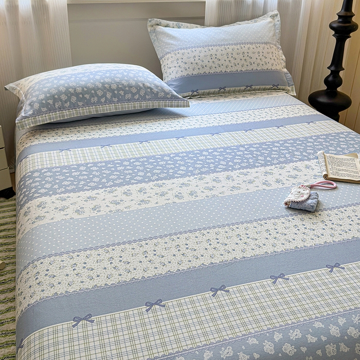 91家纺网 家纺一手货源 找家纺 拾物记 2025新款A类12868全棉纯棉单床单床单单件-提供买家秀和质检报告 暮风寻蝶