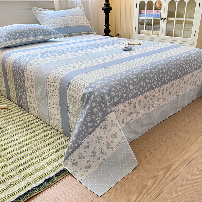 91家纺网 家纺一手货源 找家纺 拾物记 2025新款A类12868全棉纯棉单床单床单单件-提供买家秀和质检报告 暮风寻蝶