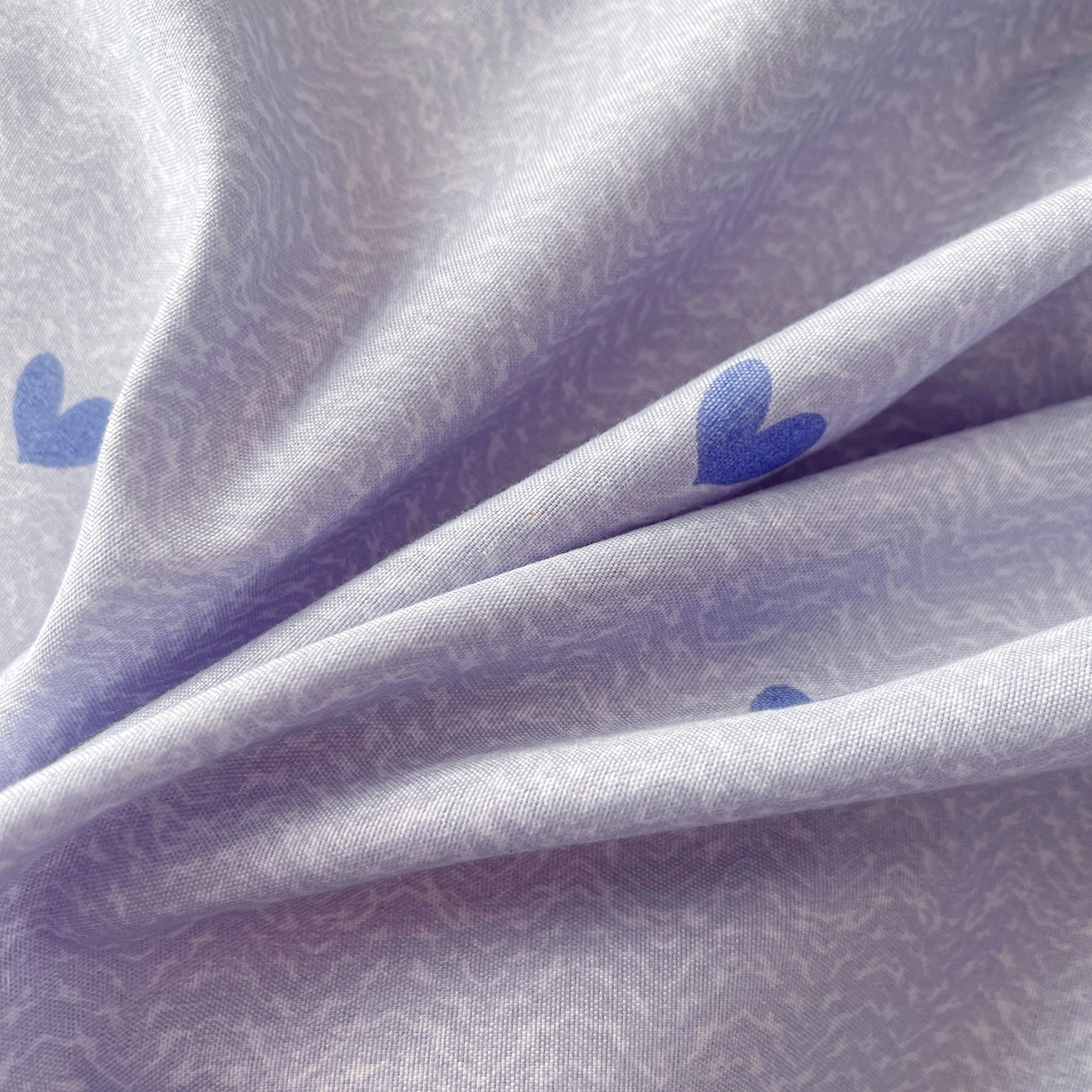 91家纺网 家纺一手货源 找家纺 笠裙家纺 2025新款A类水洗棉韩版S边花边印花床裙四件套 心律