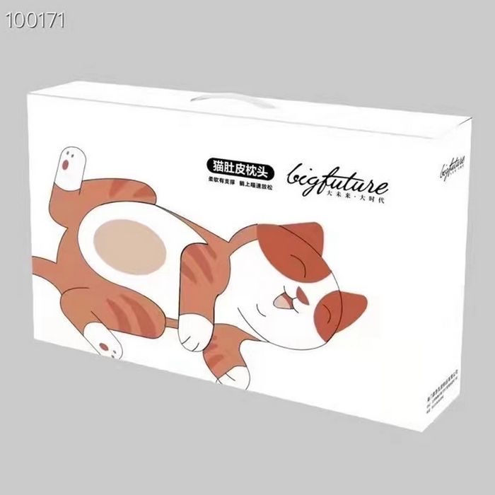佳梦达 2025新款猫肚枕枕头枕芯 礼盒袋