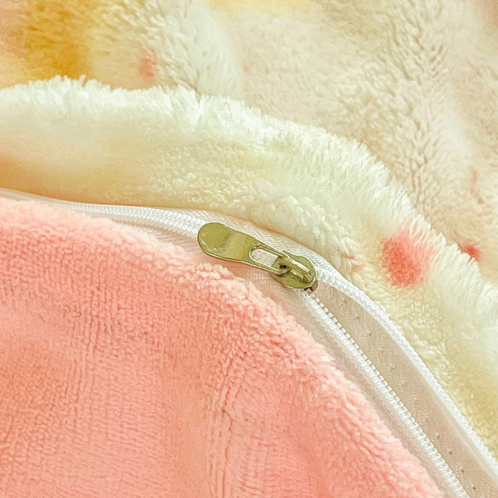 91家纺网 家纺一手货源 找家纺 梦纤绒 2025新款保暖舒适亲肤泡泡绒四件套 梦幻五角星粉