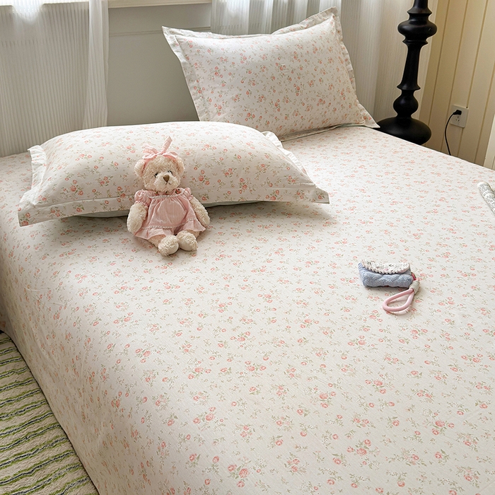 91家纺网 家纺一手货源 找家纺 拾物记 2025新款A类12868全棉纯棉单床单床单单件-提供买家秀和质检报告 幽兰时光-米