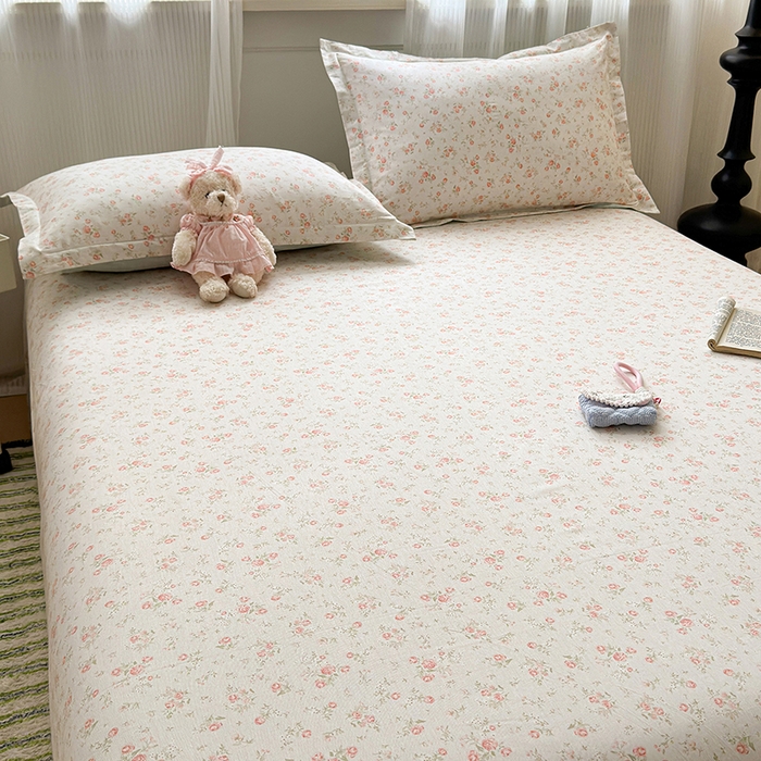 91家纺网 家纺一手货源 找家纺 拾物记 2025新款A类12868全棉纯棉单床单床单单件-提供买家秀和质检报告 幽兰时光-米