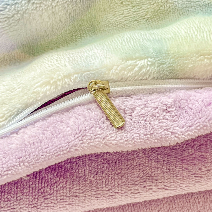 91家纺网 家纺一手货源 找家纺 梦纤绒 2025新款保暖舒适亲肤泡泡绒四件套 星月云朵