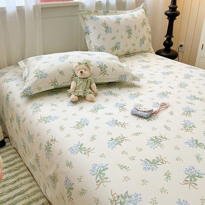 91家纺网 家纺一手货源 找家纺 拾物记 2025新款A类12868全棉纯棉单床单床单单件-提供买家秀和质检报告 余香