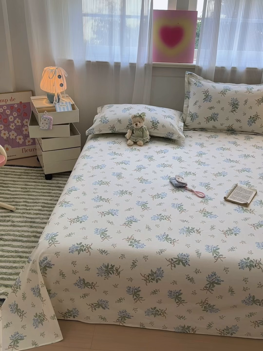 91家纺网 家纺一手货源 找家纺 拾物记 2025新款A类12868全棉纯棉单床单床单单件-提供买家秀和质检报告 余香