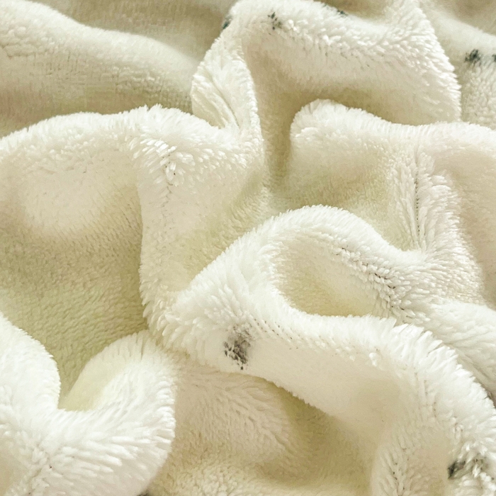 91家纺网 家纺一手货源 找家纺 梦纤绒 2025新款保暖舒适亲肤泡泡绒四件套 云纹五角星