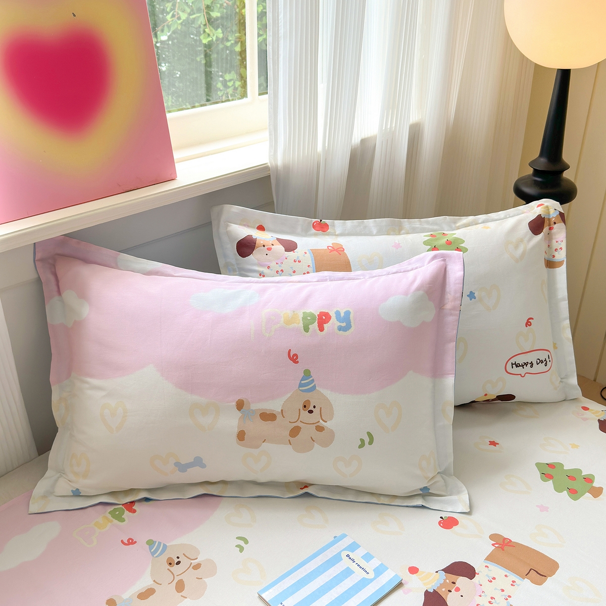 91家纺网 家纺一手货源 找家纺 （总）拾物记 2025新款A类12868新疆全棉纯棉单枕套枕套单件-提供买家秀和质检报告