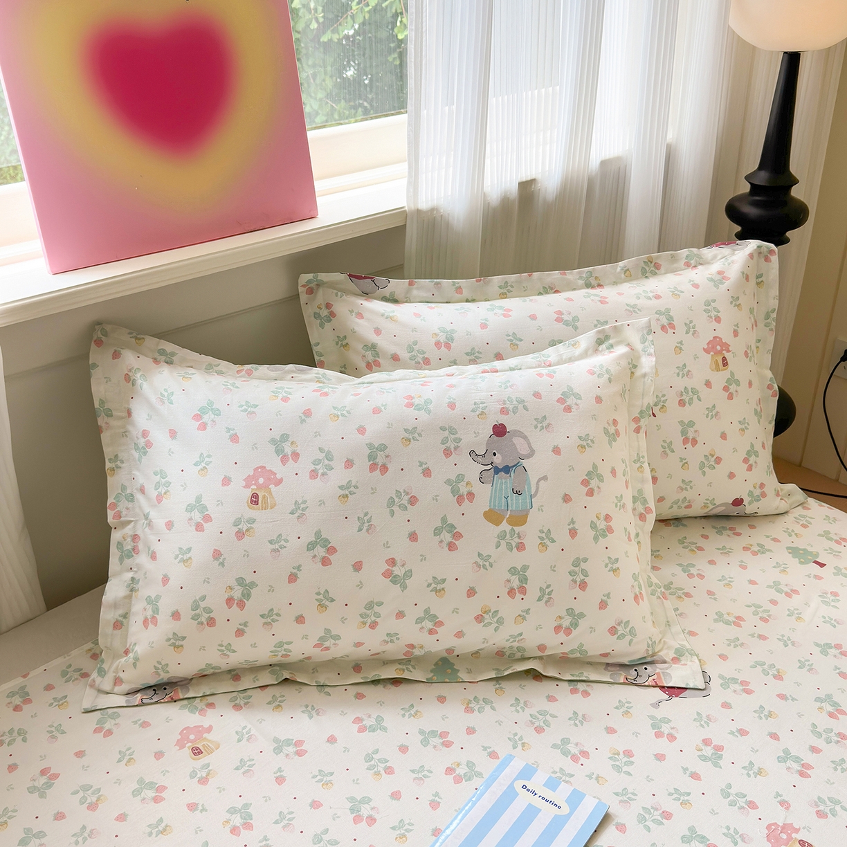 91家纺网 家纺一手货源 找家纺 （总）拾物记 2025新款A类12868新疆全棉纯棉单枕套枕套单件-提供买家秀和质检报告