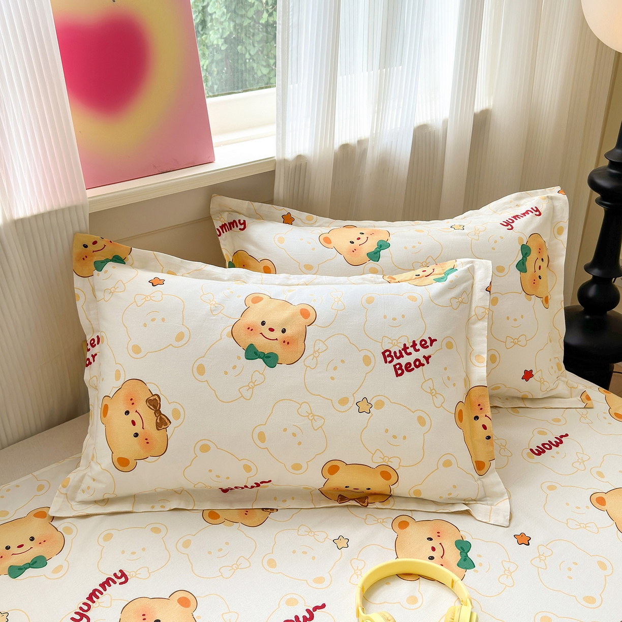 91家纺网 家纺一手货源 找家纺 （总）拾物记 2025新款A类12868新疆全棉纯棉单枕套枕套单件-提供买家秀和质检报告