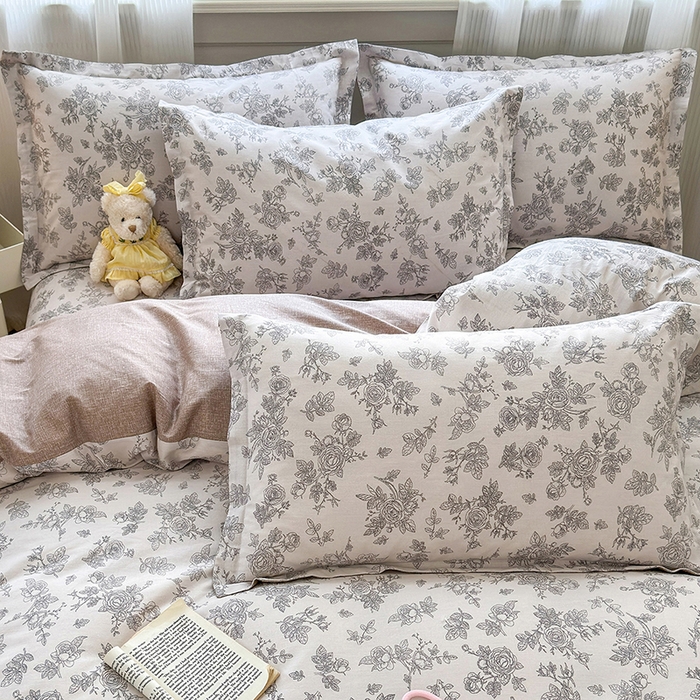 91家纺网 家纺一手货源 找家纺 拾物记 2025新款A类12868全棉纯棉单枕套枕套单件-提供买家秀和质检报告 摩菲