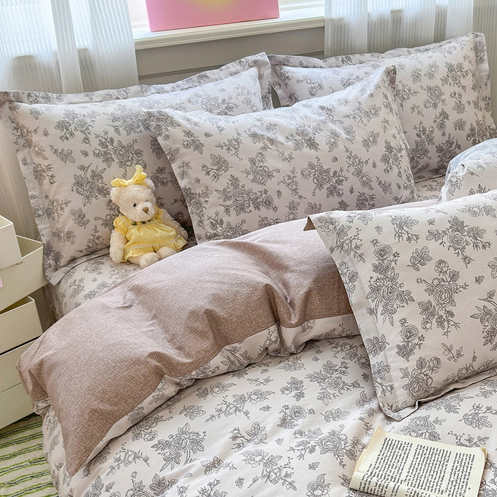 91家纺网 家纺一手货源 找家纺 拾物记 2025新款A类12868全棉纯棉单枕套枕套单件-提供买家秀和质检报告 摩菲