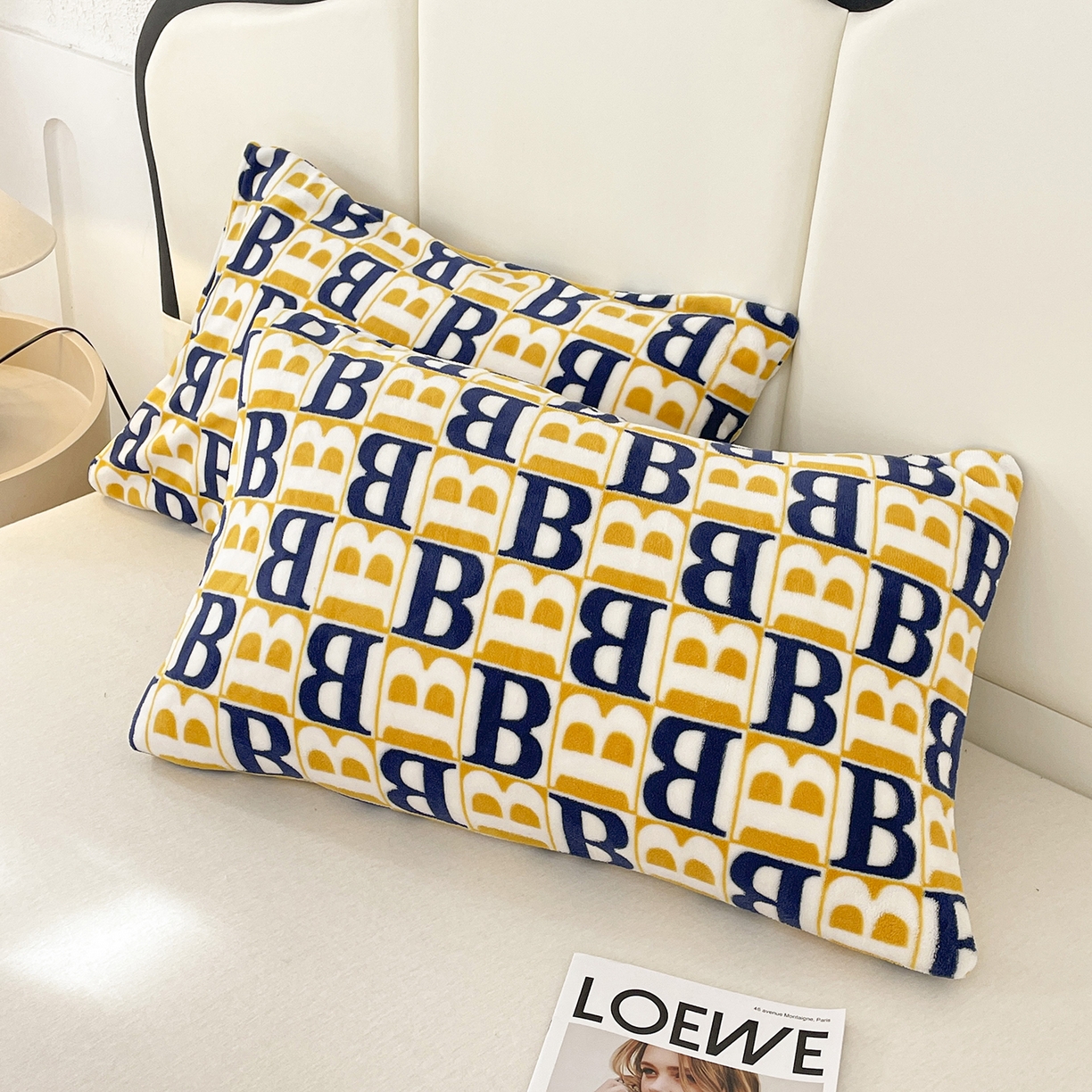 91家纺网 家纺一手货源 找家纺 大渔生活 2025新款高克重牛奶绒夹棉床盖系列 剑桥