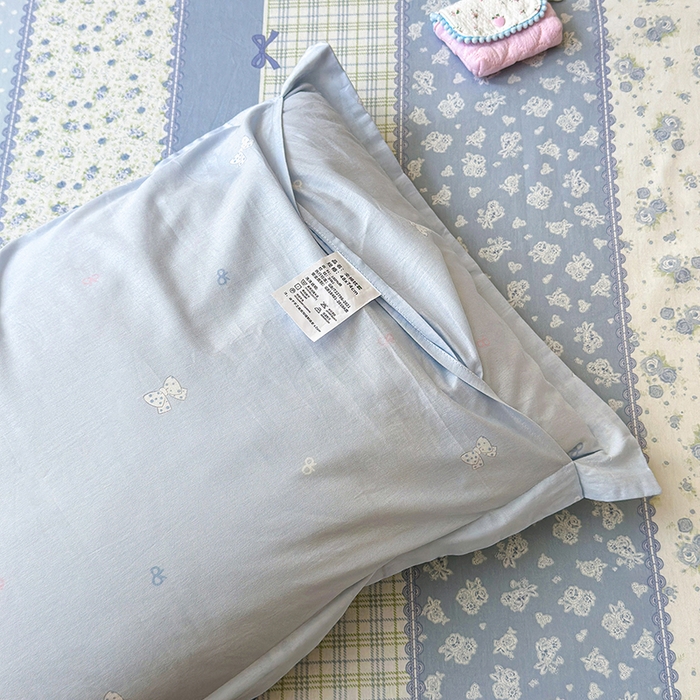 91家纺网 家纺一手货源 找家纺 拾物记 2025新款A类12868全棉纯棉单枕套枕套单件-提供买家秀和质检报告 暮风寻蝶