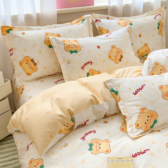 91家纺网 家纺一手货源 找家纺 拾物记 2025新款A类12868全棉纯棉单枕套枕套单件-提供买家秀和质检报告 瑞迪熊