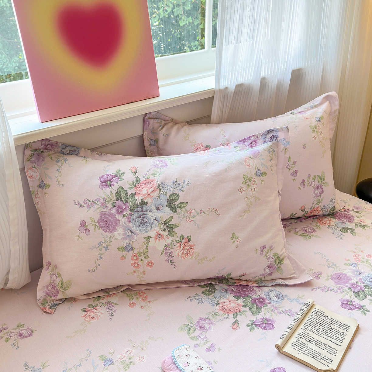 拾物记 2025新款A类12868全棉纯棉单枕套枕套单件-提供买家秀和质检报告 苏拉花海