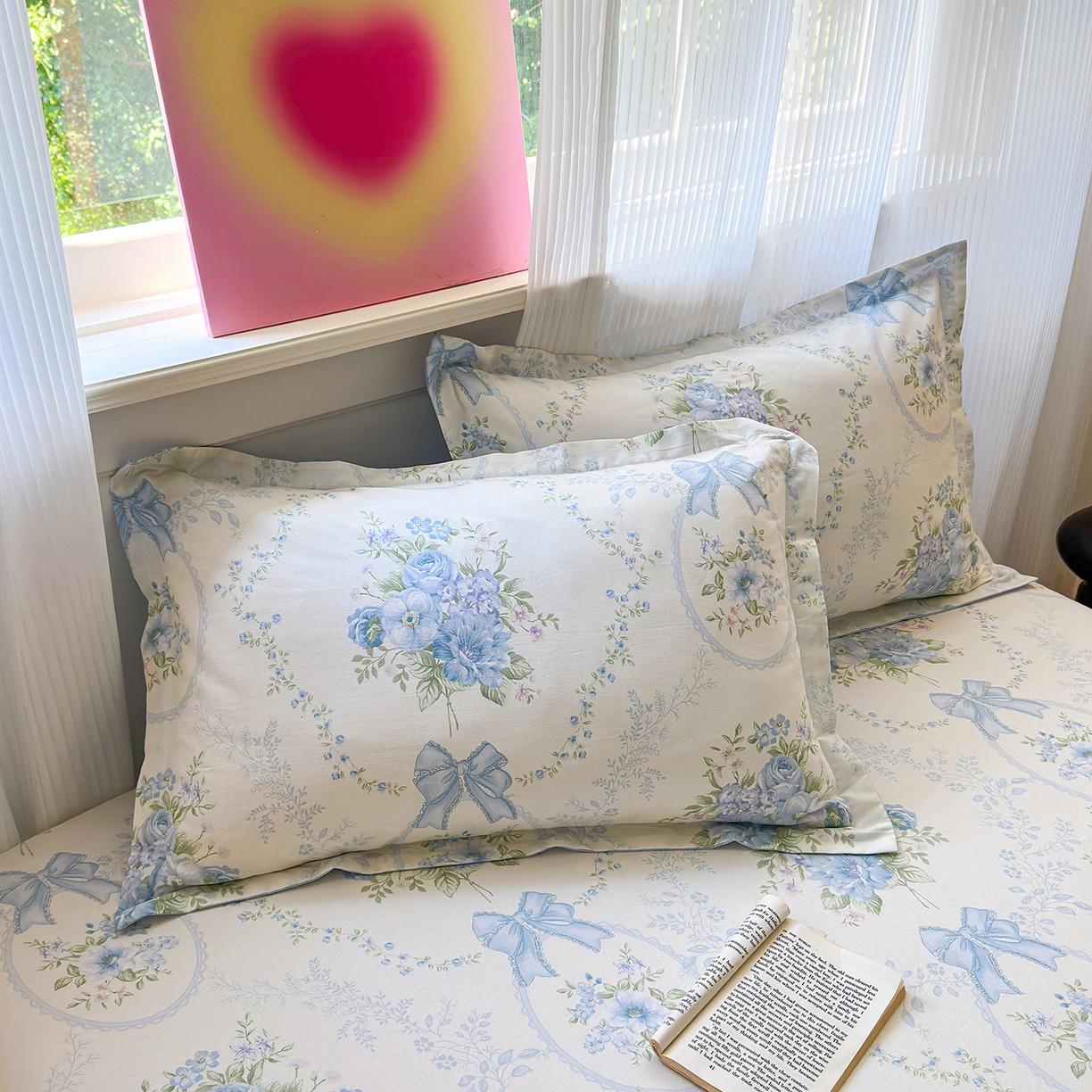 拾物记 2025新款A类12868全棉纯棉单枕套枕套单件-提供买家秀和质检报告 香蓝秘境