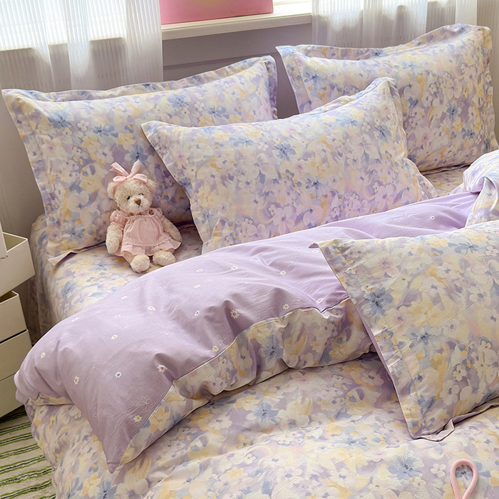 91家纺网 家纺一手货源 找家纺 拾物记 2025新款A类12868全棉纯棉单枕套枕套单件-提供买家秀和质检报告 香颂蝶舞