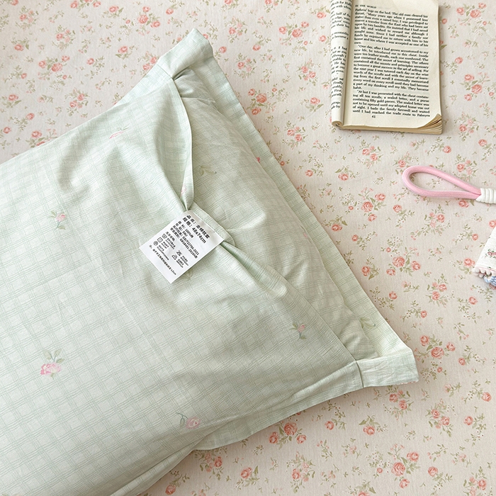 91家纺网 家纺一手货源 找家纺 拾物记 2025新款A类12868全棉纯棉单枕套枕套单件-提供买家秀和质检报告 幽兰时光-米