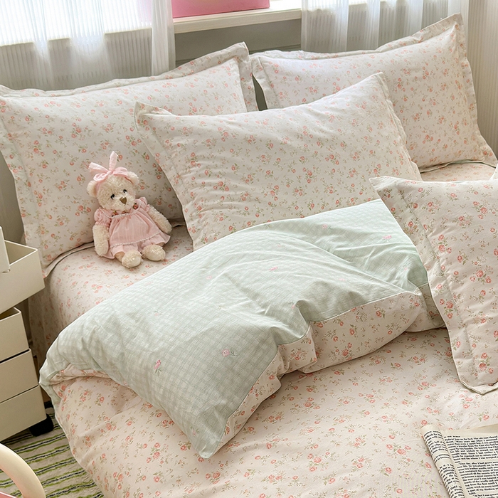 91家纺网 家纺一手货源 找家纺 拾物记 2025新款A类12868全棉纯棉单枕套枕套单件-提供买家秀和质检报告 幽兰时光-米