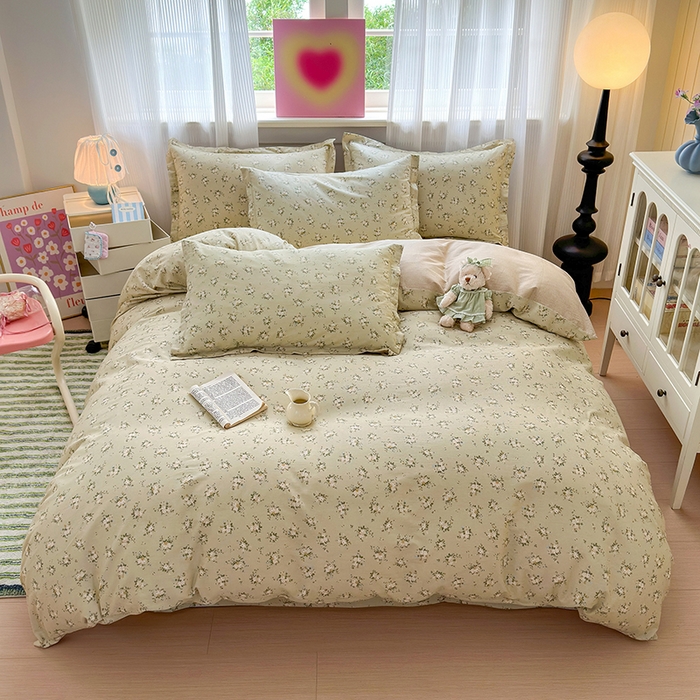 91家纺网 家纺一手货源 找家纺 （总）拾物记 2025新款A类12868新疆全棉纯棉四件套-提供买家秀和质检报告