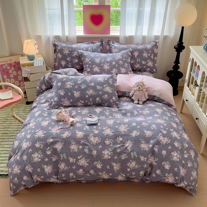 91家纺网 家纺一手货源 找家纺 （总）拾物记 2025新款A类12868新疆全棉纯棉四件套-提供买家秀和质检报告