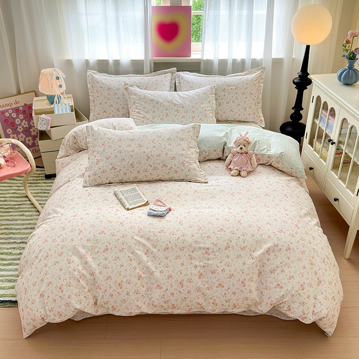 91家纺网 家纺一手货源 找家纺 （总）拾物记 2025新款A类12868新疆全棉纯棉四件套-提供买家秀和质检报告