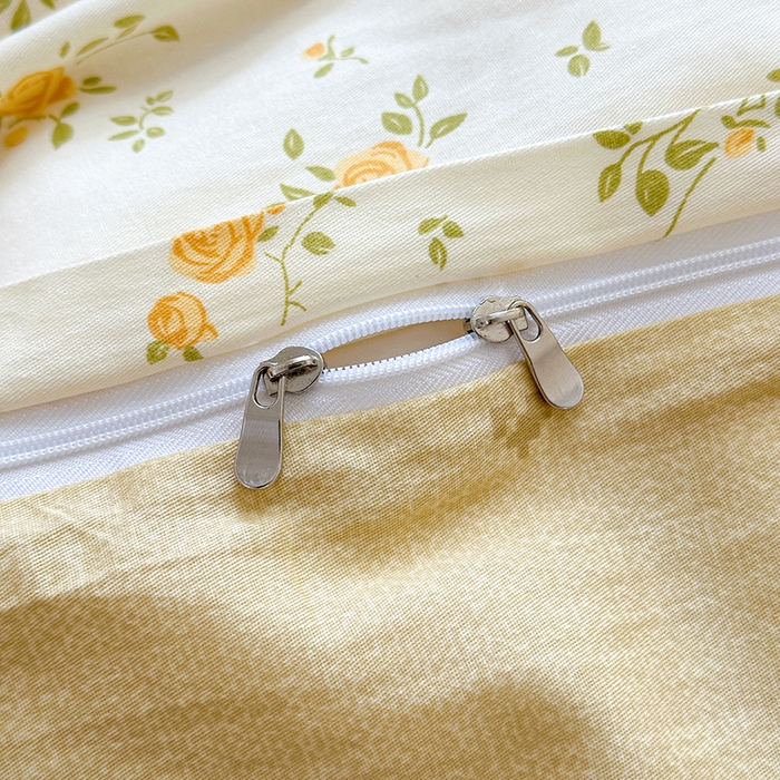 91家纺网 家纺一手货源 找家纺 拾物记 2025新款A类12868全棉纯棉四件套-提供买家秀和质检报告 故事小黄花