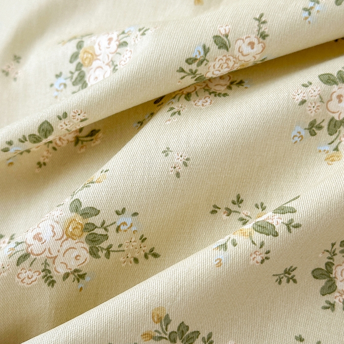 91家纺网 家纺一手货源 找家纺 拾物记 2025新款A类12868全棉纯棉四件套-提供买家秀和质检报告 恋青柠