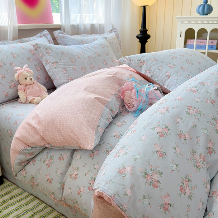 91家纺网 家纺一手货源 找家纺 拾物记 2025新款A类12868全棉纯棉四件套-提供买家秀和质检报告 泠羽花园