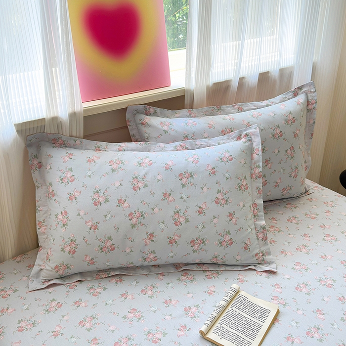 91家纺网 家纺一手货源 找家纺 拾物记 2025新款A类12868全棉纯棉四件套-提供买家秀和质检报告 泠羽花园