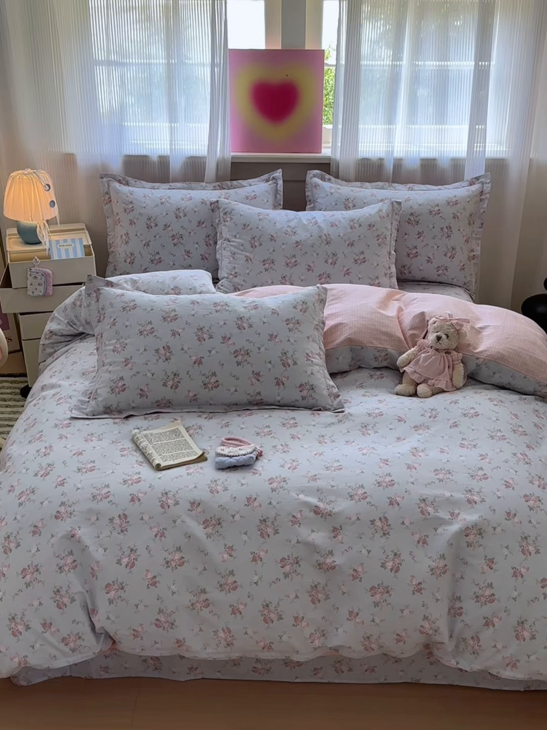 91家纺网 家纺一手货源 找家纺 拾物记 2025新款A类12868全棉纯棉四件套-提供买家秀和质检报告 泠羽花园