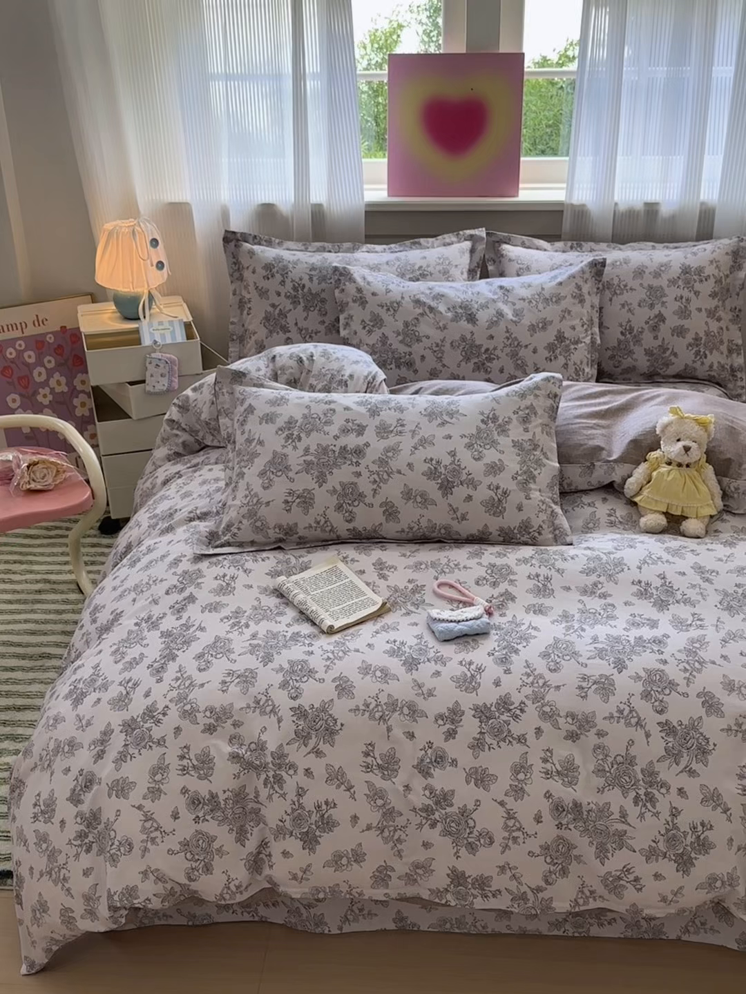 91家纺网 家纺一手货源 找家纺 拾物记 2025新款A类12868全棉纯棉四件套-提供买家秀和质检报告 摩菲