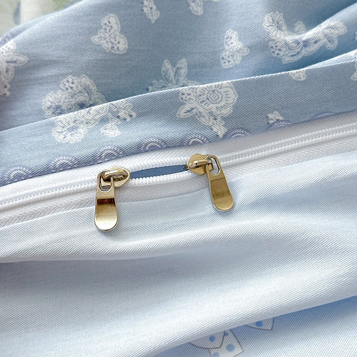 91家纺网 家纺一手货源 找家纺 拾物记 2025新款A类12868全棉纯棉四件套-提供买家秀和质检报告 暮风寻蝶