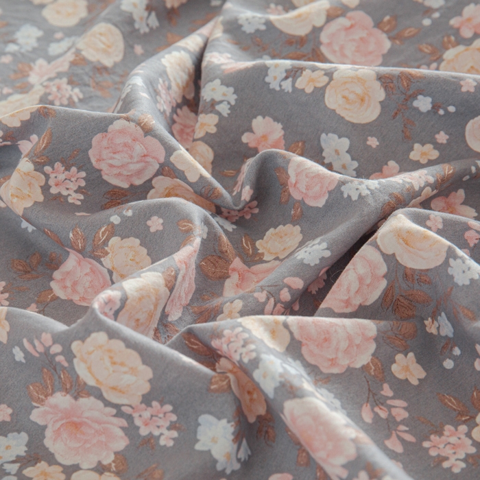 91家纺网 家纺一手货源 找家纺 斯卡诺家纺 2025新款秋冬爆款古法水洗棉单床笠床笠三件套枕套 一见倾心-床笠