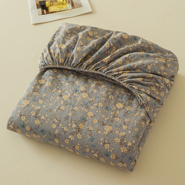 91家纺网 家纺一手货源 找家纺 斯卡诺家纺 2025新款秋冬爆款古法水洗棉单床笠床笠三件套枕套 叠拍图仅供展示不可下单