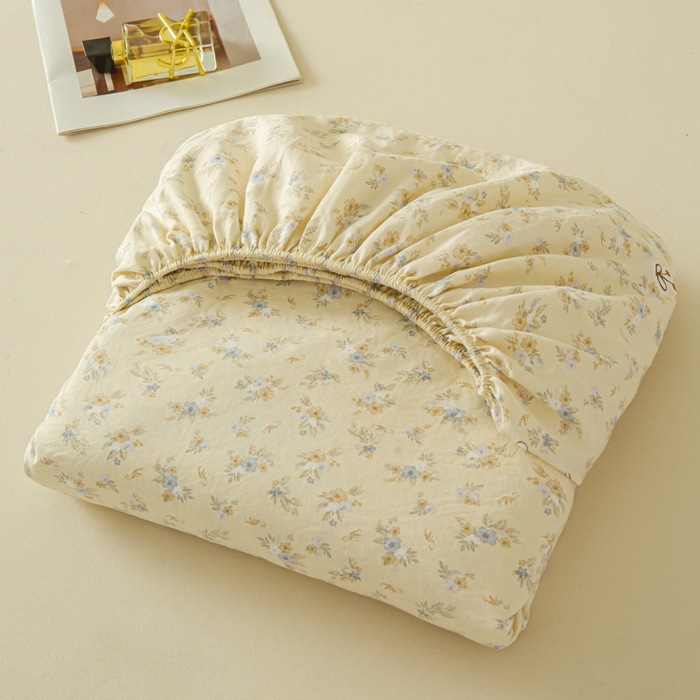 91家纺网 家纺一手货源 找家纺 斯卡诺家纺 2025新款秋冬爆款古法水洗棉单床笠床笠三件套枕套 叠拍图仅供展示不可下单