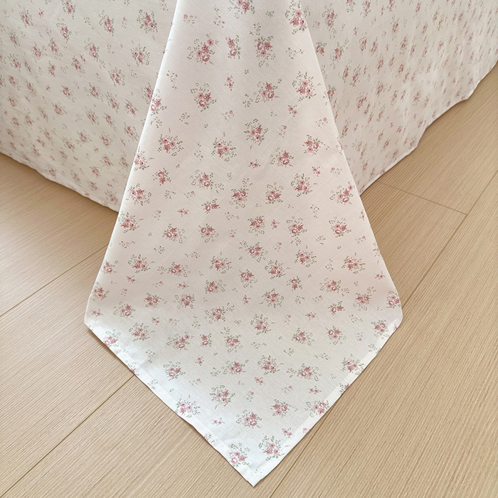 91家纺网 家纺一手货源 找家纺 拾物记 2025新款A类12868全棉纯棉四件套-提供买家秀和质检报告 疏影梦境-粉