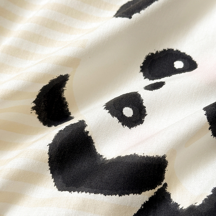 91家纺网 家纺一手货源 找家纺 拾物记 2025新款A类12868全棉纯棉四件套-提供买家秀和质检报告 小熊猫