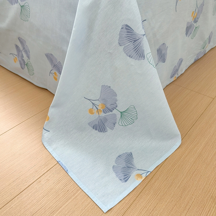 91家纺网 家纺一手货源 找家纺 拾物记 2025新款A类12868全棉纯棉四件套-提供买家秀和质检报告 银杏叶