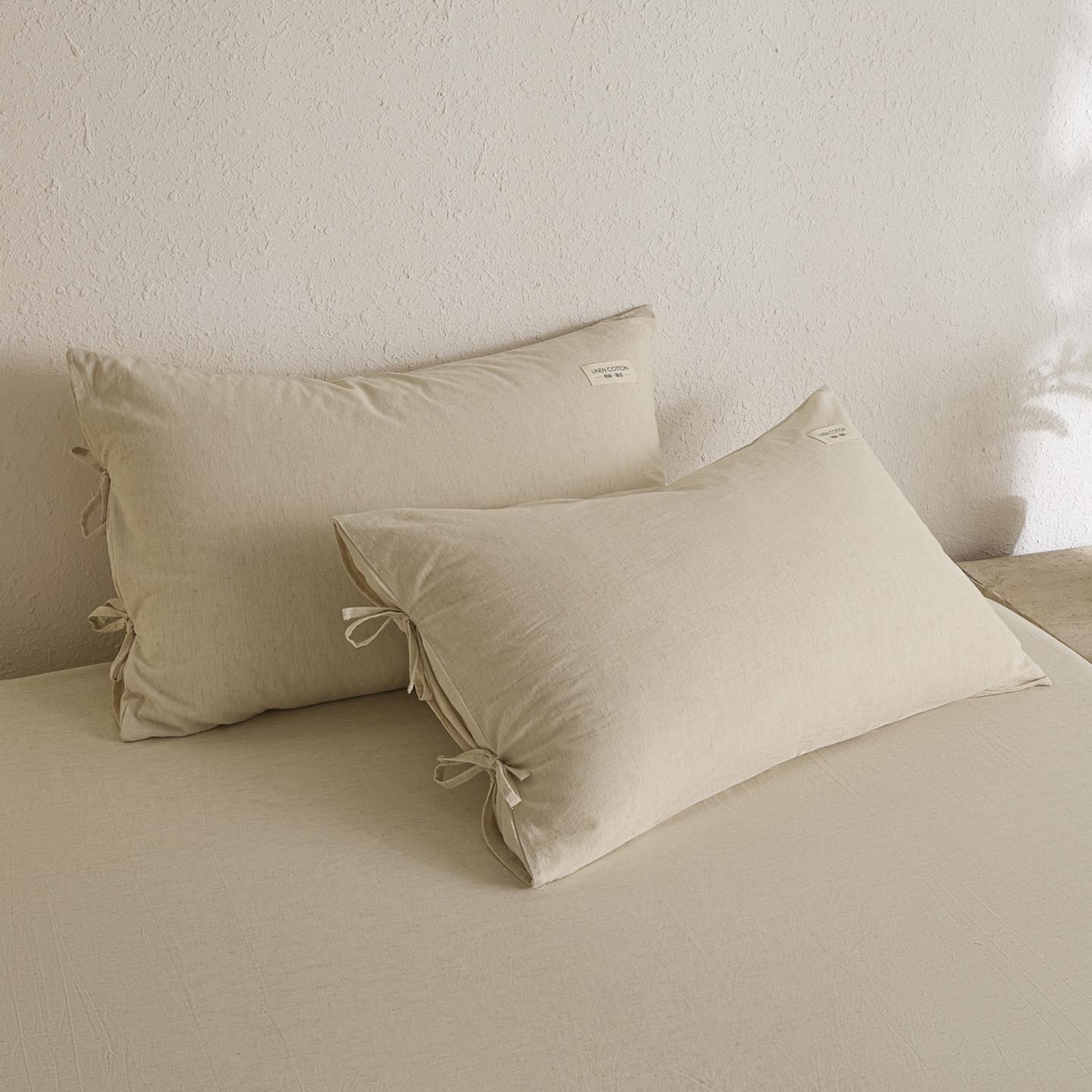 91家纺网 家纺一手货源 找家纺 （总）涵宸家纺 2025新款色织棉麻四件套