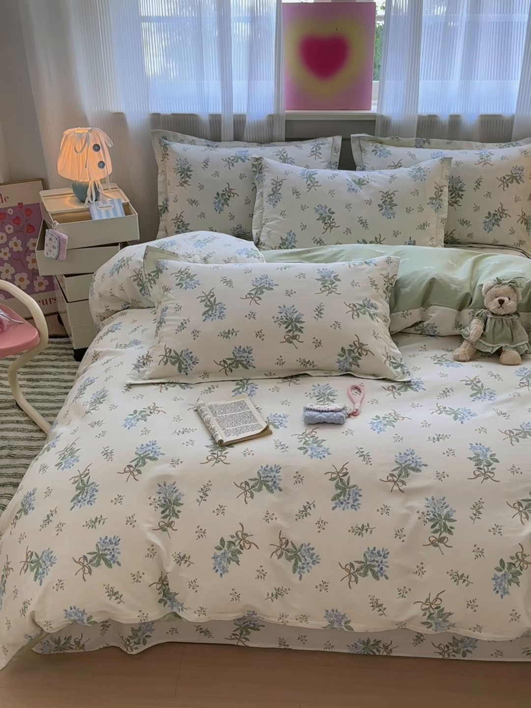 91家纺网 家纺一手货源 找家纺 拾物记 2025新款A类12868全棉纯棉四件套-提供买家秀和质检报告 余香