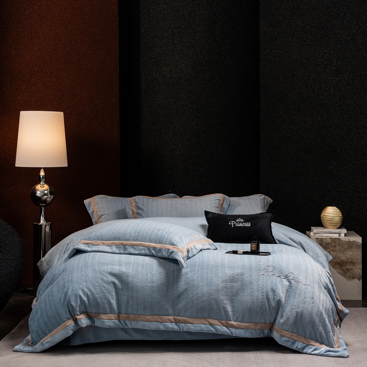 （总）蓝梦 2025新款全消光雕花牛奶绒系列-纹屿