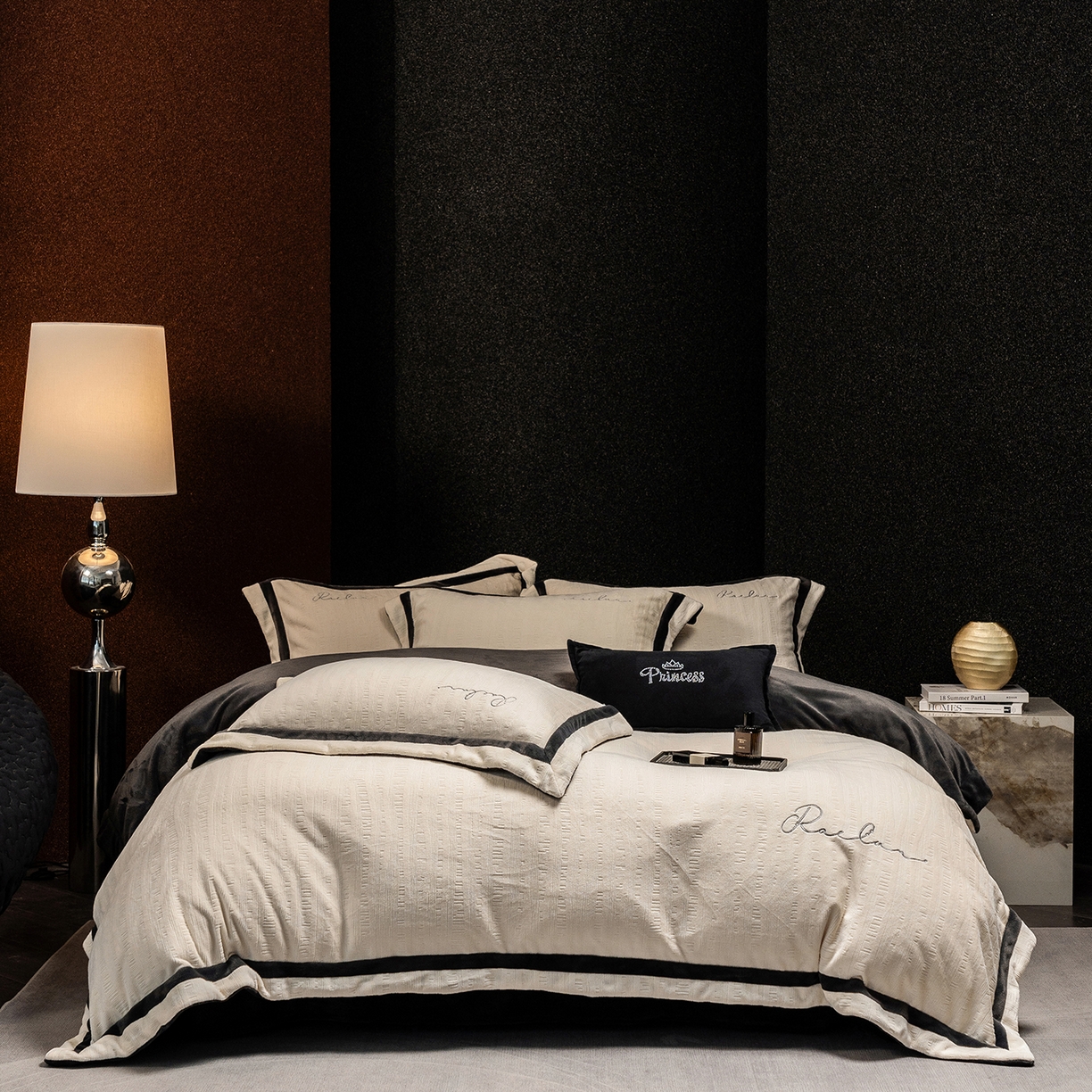 91家纺网 家纺一手货源 找家纺 （总）蓝梦 2025新款全消光雕花牛奶绒系列-纹屿