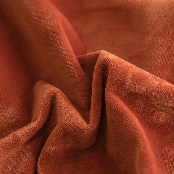 91家纺网 家纺一手货源 找家纺 蓝梦 2025新款A类加厚保暖纯色双拼婴儿绒宝宝绒四件套 爱马橙+深灰