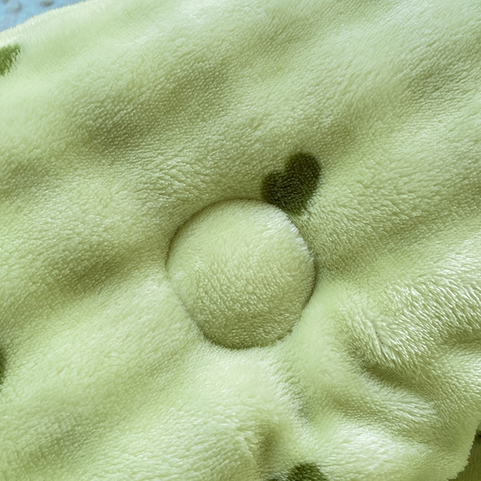 91家纺网 家纺一手货源 找家纺 眠势力 2025新款兔兔绒豆豆被子冬被芯加绒兔毛绒加厚保暖被褥 爱心绿【兔兔绒豆豆被】