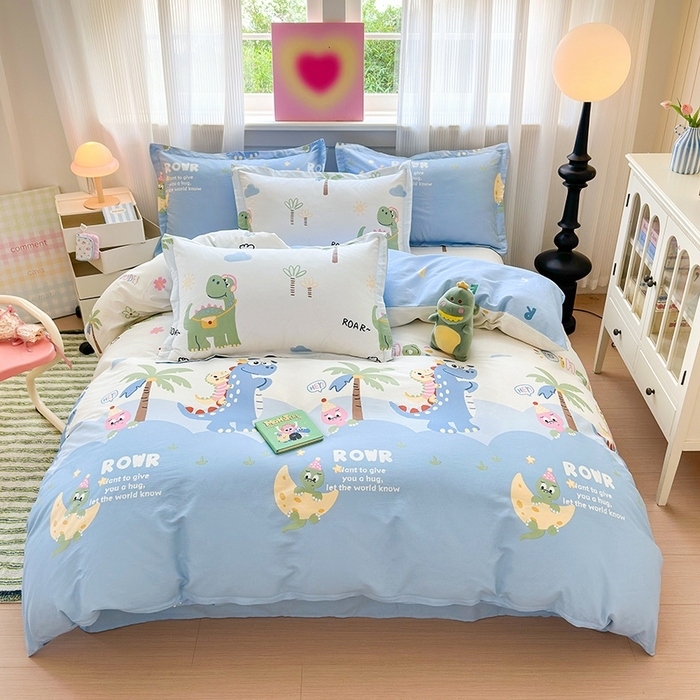 91家纺网 家纺一手货源 找家纺 （总）拾物记 2025新款A类12868新疆全棉纯棉四件套-提供买家秀和质检报告