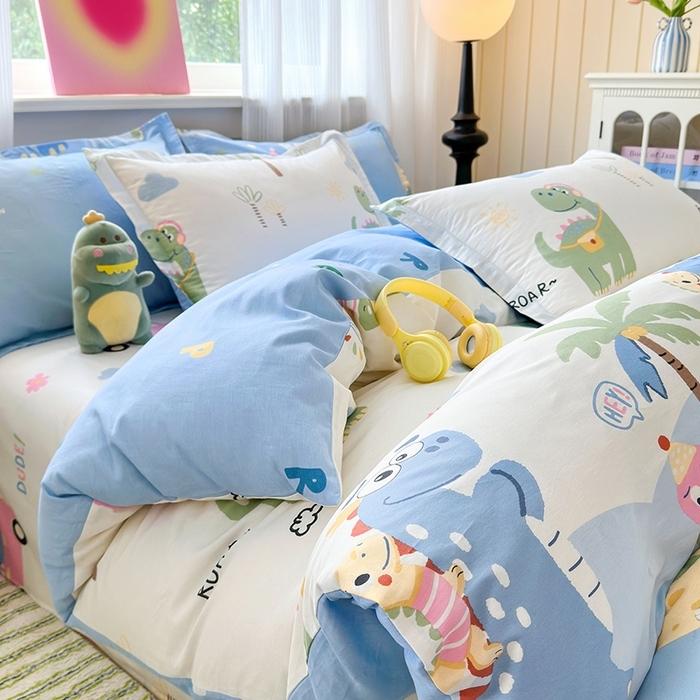 91家纺网 家纺一手货源 找家纺 （总）拾物记 2025新款A类12868新疆全棉纯棉四件套-提供买家秀和质检报告