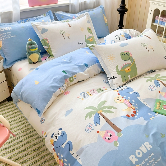 91家纺网 家纺一手货源 找家纺 （总）拾物记 2025新款A类12868新疆全棉纯棉单被套被套单件-提供买家秀和质检报告